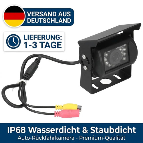 Rückfahrkamera 12v 24v lkw - rückfahrkamera,