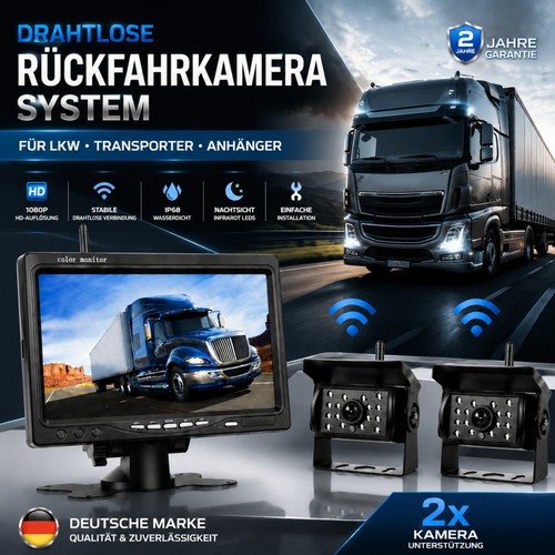 Lcd monitor rückfahrkamera - 7",