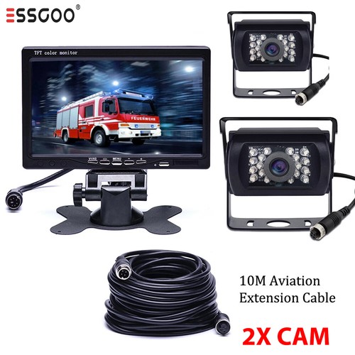 Lcd monitor rückfahrkamera - 7",
