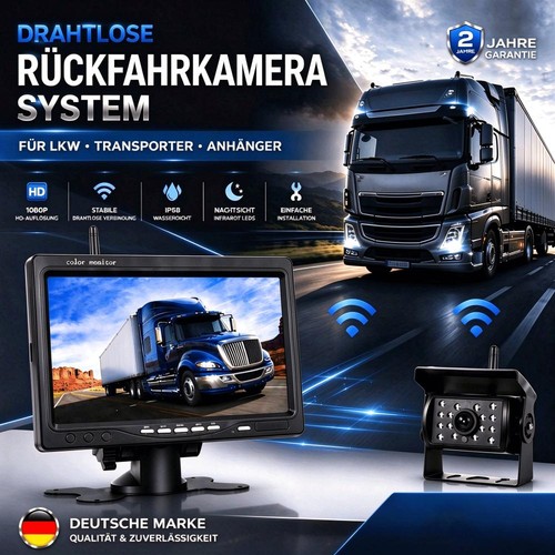 Lcd monitor rückfahrkamera - 7",