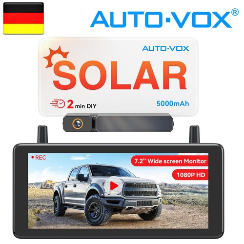 Auto vox solar kabellos - auto-vox,